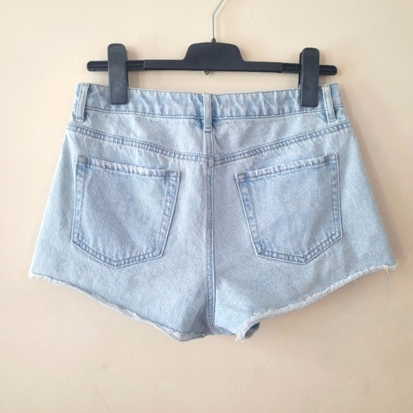 Pacsun High waisted Festival shorts,100% cotton denim ,29 - Picture 3 of 12